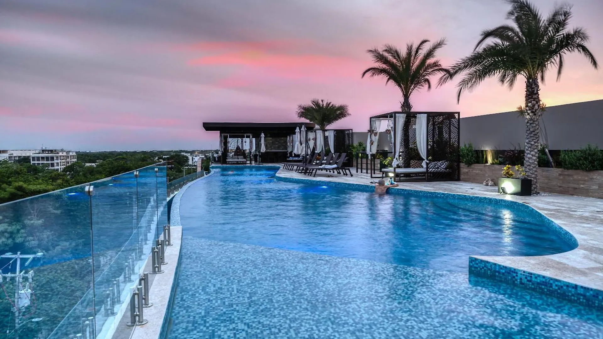 Fast-Wifi Sunset Studio Tulum With Rooftop And Pool Spa