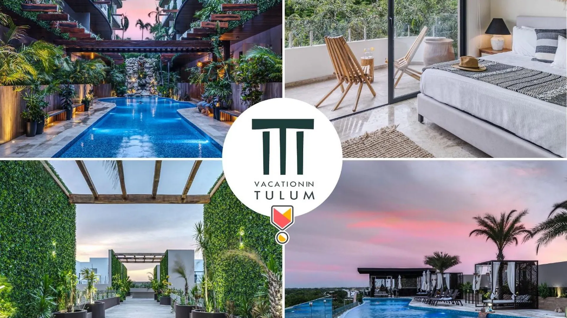 Apartment Fast-Wifi Sunset Studio Tulum With Rooftop And Pool Spa